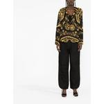 chain-print silk shirt 2