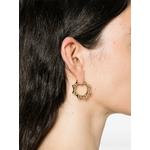 Bambu hoop earrings 2