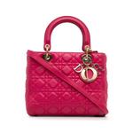 Сумка-сэтчел Cannage Lady Dior среднего размера (2014 год) 1