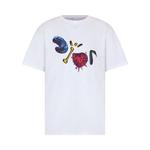 Футболки Dior x Cactus Jack Oversized T-Shirt 'White' 1