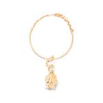 floral-pendant choker necklace 1