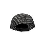Кепки Supreme Circles Jacquard Denim Camp Cap 'Черный' 2