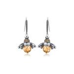 Серьги-капли Lady Bee из стерлингового серебра 925 пробы 1