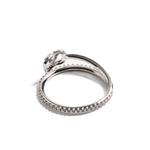Серьги с логотипом VLogo Signature и кристаллами Swarovski 2