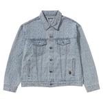 Джинсовые куртки BAPE Lux Sport Pattern Jacquard Denim Trucker Jacket 'Light Indigo' 1