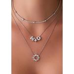 Petite Birthstone Звездный Пузырь Серебряный Шарм - Июнь - Лунный Камень 2