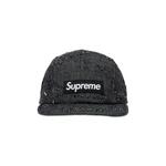 Кепки Supreme Lasered Denim Cap 'Black' 1