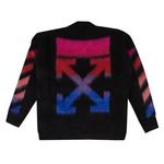 Свитера Off-White Diag Brushed Knitwear 'Black' 2