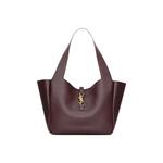 Сумки-тоут Saint Laurent Le 5 À 7 Bea In Grained Leather 'Dark Currant' 1
