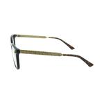 Очки Gucci Round-Frame Optical Frames 'Black Gold' 3