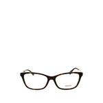 tortoiseshell-pattern rectangle-frame glasses 1