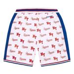 Шорты Supreme x Mitchell & Ness Monogram Short 'Белый' 2
