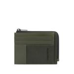 logo-embossed zip-around cardholder 1