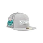 Кепка Supreme Box Logo Mesh Back New Era 'Серый' 2