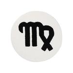 Ковры GOAT x Gallery 1950 Horoscope Virgo Rug White/Black 1