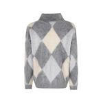 argyle-knit polo sweater 2