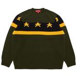 Свитера Supreme Stars Sweater 'Green' 1