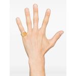 logo-engraved signet ring 2