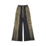 Джинсы Rick Owens Jumbo Denim Double Cargo 'Mineral Pearl Degrade' 1
