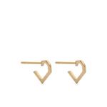 Серьги Corazon из желтого золота 1
