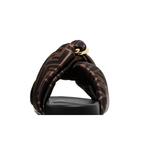 Слайды Fendi Wmns Feel FF Satin Slide 'Brown' 7