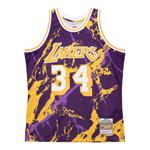 Топ Shaquille O'Neal NBA LA Lakers 1996 Team Marble Swingman 1