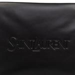 Клатчи Saint Laurent Large Puffy Pouch In Lambskin 'Nero' 3