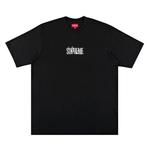 Футболки Supreme Splatter Короткий рукав «Black» 1