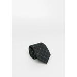 Галстук Double G And Check Silk Jacquard 1