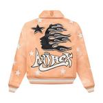 Кожаные куртки Hellstar A2 Leather Jacket 'Оранжевый' 2