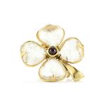 Trefle brooch 1
