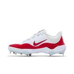 Бутсы Nike Alpha Huarache Elite 4 Low 'White University Red' 3