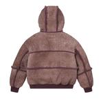 Бомберы Supreme x MM6 Maison Margiela Hooded Shearling Bomber Jacket 'Purple' 2