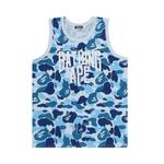 Майка BAPE ABC Camo NYC Logo Tank Top 'Blue' 1