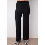 Черный топ с вырезом лодочка и брюки трикотажный комплект Twoaw26Au00043 3
