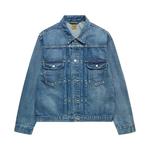 Джинсовые куртки Human Made Denim Work Jacket 'Индиго' 1