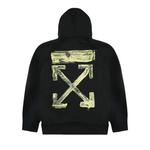 Худи Off-White Acrylic Arrows Incomplete Hoodie 'Black' 2