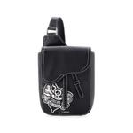 Сумка через плечо Stussy Saddle Messenger Pouch Leather with Applique 1