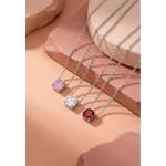 Цепочка Roselle Lumin Red Chain в белом золоте 3