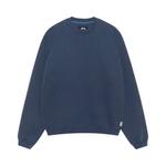 Свитшоты Stussy Fleece Raglan Crew «Темно-синий» 1