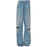 Джинсы bootcut со складками 1