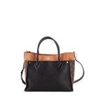 Сумка-тоут On My Side Leather with Monogram Canvas MM 2