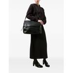 large Piston leather shoulder bag 3