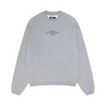 Свитшоты Stussy Raglan Sleeve Crew 'Серый хизер' 1