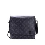 Сумка через плечо District Messenger Bag Monogram Eclipse Canvas PM 1