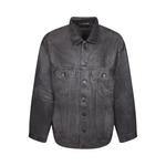 Бомберы Balenciaga Oversized Jacket 'Light Heather Grey/Yellow' 1