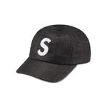 Кепки Supreme Raffia S Logo 6-Panel 'Black' 1