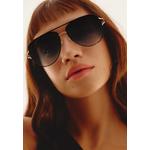 QUAY High Key Twist Солнцезащитные очки - Doe/Brown Blue 4