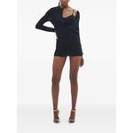 Платье мини с кристаллами 2