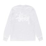 Футболки с длинным рукавом Stussy Basic StüSsy Long-Sleeve Tee 'Ash Heather' 2